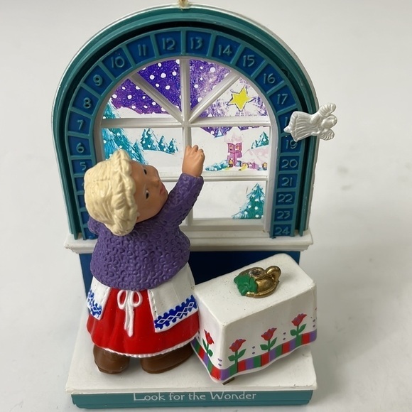 1993 HALLMARK ”Look for the wonder”Christmas season of wonder and joy vintage - Picture 6 of 6